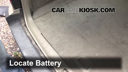 2001 Volvo V70 2.4L 5 Cyl. Battery Replace